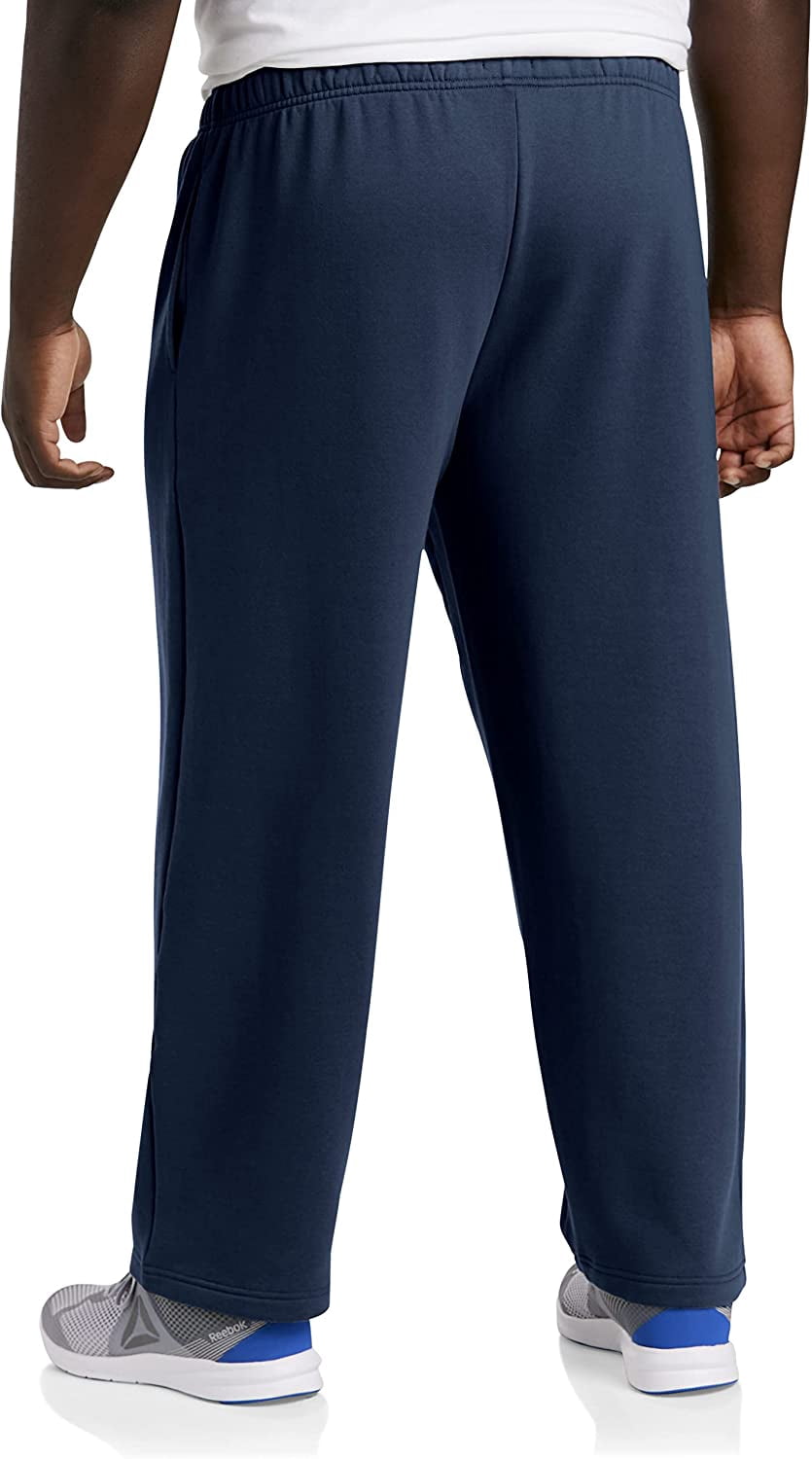 Big + Tall Essentials by DXL Men's Big and Tall Men's Fleece Sweatpants,  Navy, 7XL - Walmart.com