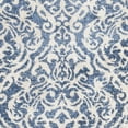 thumbnail image 6 of SAFAVIEH Brentwood Dilara Damask Runner Rug, 2' x 8', Navy/Cream, 6 of 7