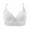 White, variant on WCJM Bras for Women No Underwire Underwear Adjustable Bras Full Coverage Support Bralette Plus Size Everyday Bra