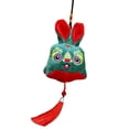 thumbnail image 2 of Conejo de dibujos animados Yuyangstore Muñeco de mascotas Colgante de muñeca de conejo Verde, 2 of 8