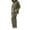 Green, variant on Petite Linen Pants for Women Petite Length Pure Color Linen Cotton Long Sleeve Shirt with Pocket and Relaxed Fit Straight Leg Pants Two Piece Set Linen Pants Women Petite Sets