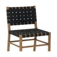 thumbnail image 6 of Moe's Home Collection Mira Outdoor Dining Chair Black Wood Dining Chairs, 6 of 6