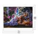 thumbnail image 2 of Kits de bordado de punto de cruz DIY Angels Tigers 11CT estampado costura arte de pared, 2 of 9