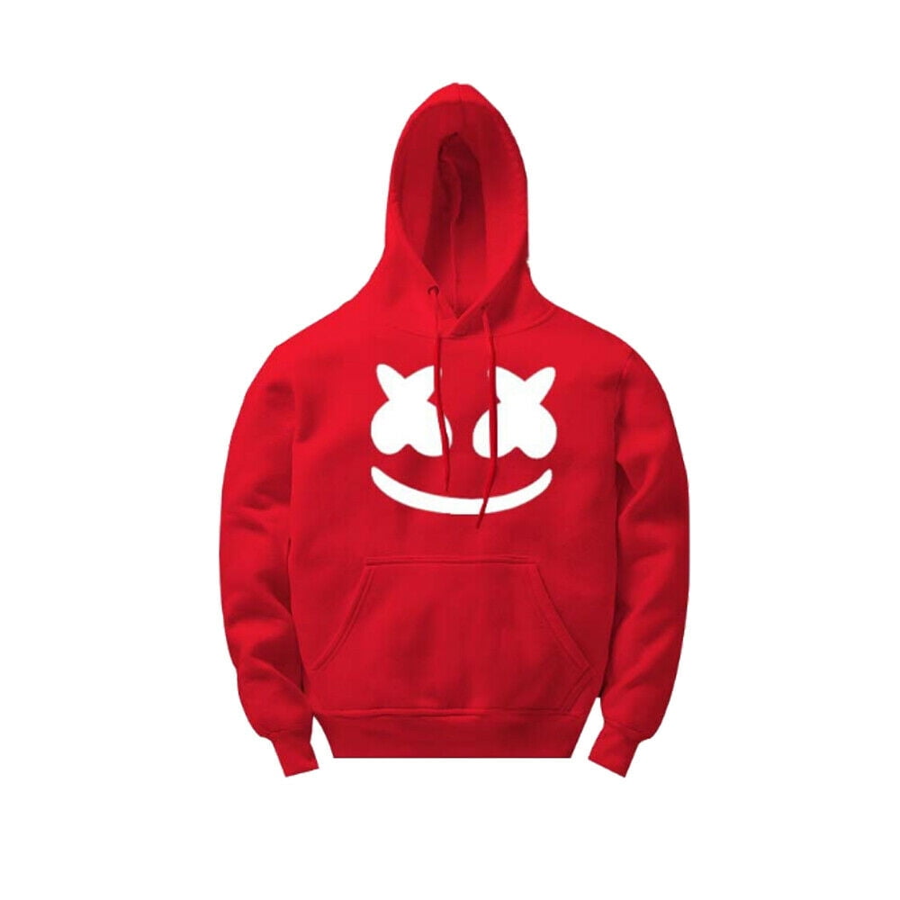 Calsunbaby Marshmello Music DJ Mellow Sweatshirt Jacket Velvet Hooded