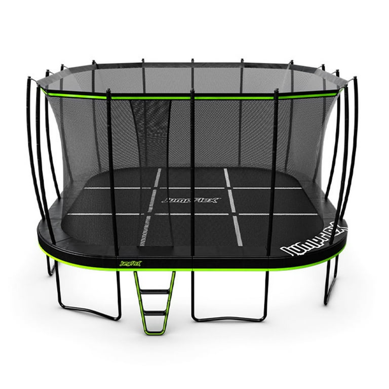 JumpFlex MEGA 19' Trampoline Outdoor Jumping Play Set with