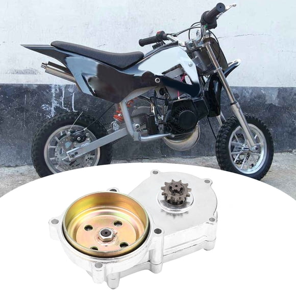 LAFGUR Pochette Hlyjoon + Pignon Transmission Boîte de Vitesses Chaîne Pignon Boîte de Vitesses Boîtier de Cloche pour 47cc 49cc Mini Moto Dirt Bike