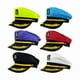 thumbnail image 1 of wonima02 6PC Yacht Captain Hat Nautical Themed Sailor Boat Ship Sailor Party Hats Navy Marines Admiral Cap, 1 of 1