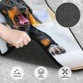 thumbnail image 3 of Vsdgher Puppy Sits In Bathtub Car Foot Mat Set of 4 Pieces Universal Floor Liner Car Accessories Fits Most Cars, Trucks, Vans, sedans, SUV, 3 of 7