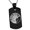 Black, variant on Stainless Steel Greek Mythology Medusa Engraved Dog Tag Pendant Necklace