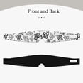 thumbnail image 2 of Wukai Snake Print Sleep Mask - Eye Mask for Sleeping, Ultra Soft and Skin Friendly Full Eye Covers for Women/Men, Perfect Light Blocking Sleeping Mask, 2 of 7