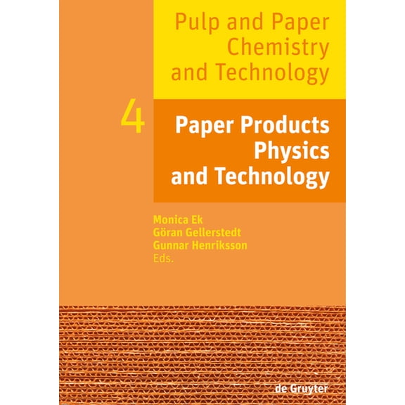 Paper Products Physics and Technology, (Paperback)