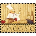 thumbnail image 3 of DiPaolo, Dan 17x15 Black Modern Framed Museum Art Print Titled - Wine And Cheese, 3 of 5