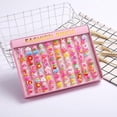 thumbnail image 1 of 100 Pieces Rings for Kids, Girls Rings, Little Girls Ring Set with Pink Box, Girl Ring Kids Girl Rings, Kids Girl Rings Adjustable Ring, Random Style, 1 of 5