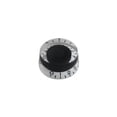 thumbnail image 2 of 4pcs Knobs Black Volume Control Buttons For Electric Guitar, 2 of 4