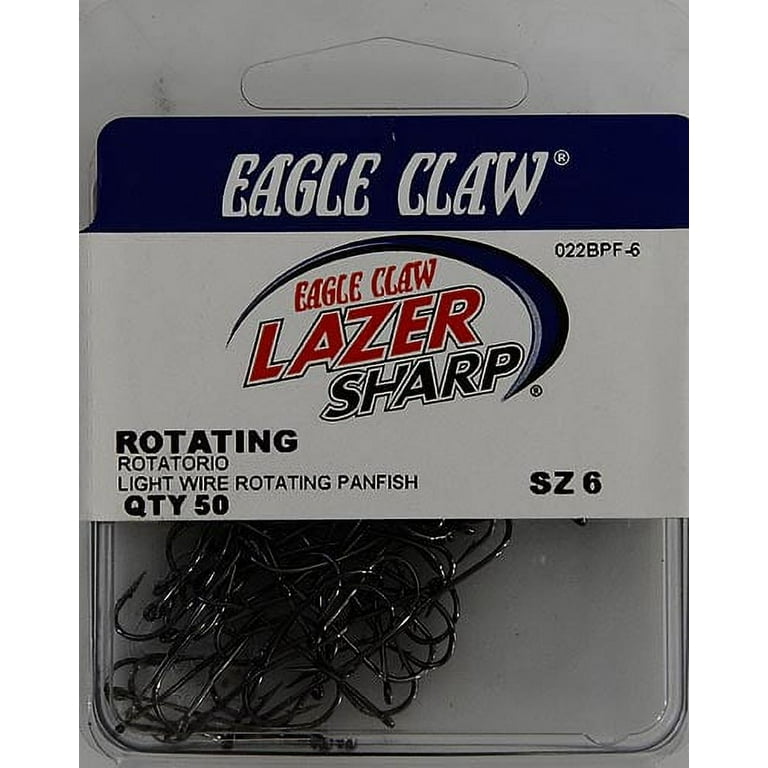 Eagle Claw ECCLR-6 Lazer Sharp Octopus Hook Assortment - 6 Each