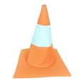 thumbnail image 2 of Construction Cones Hat Cone Shaped Hat Costume Accessory Hilarious Design for Masquerade Festival Events Men Women, 2 of 9