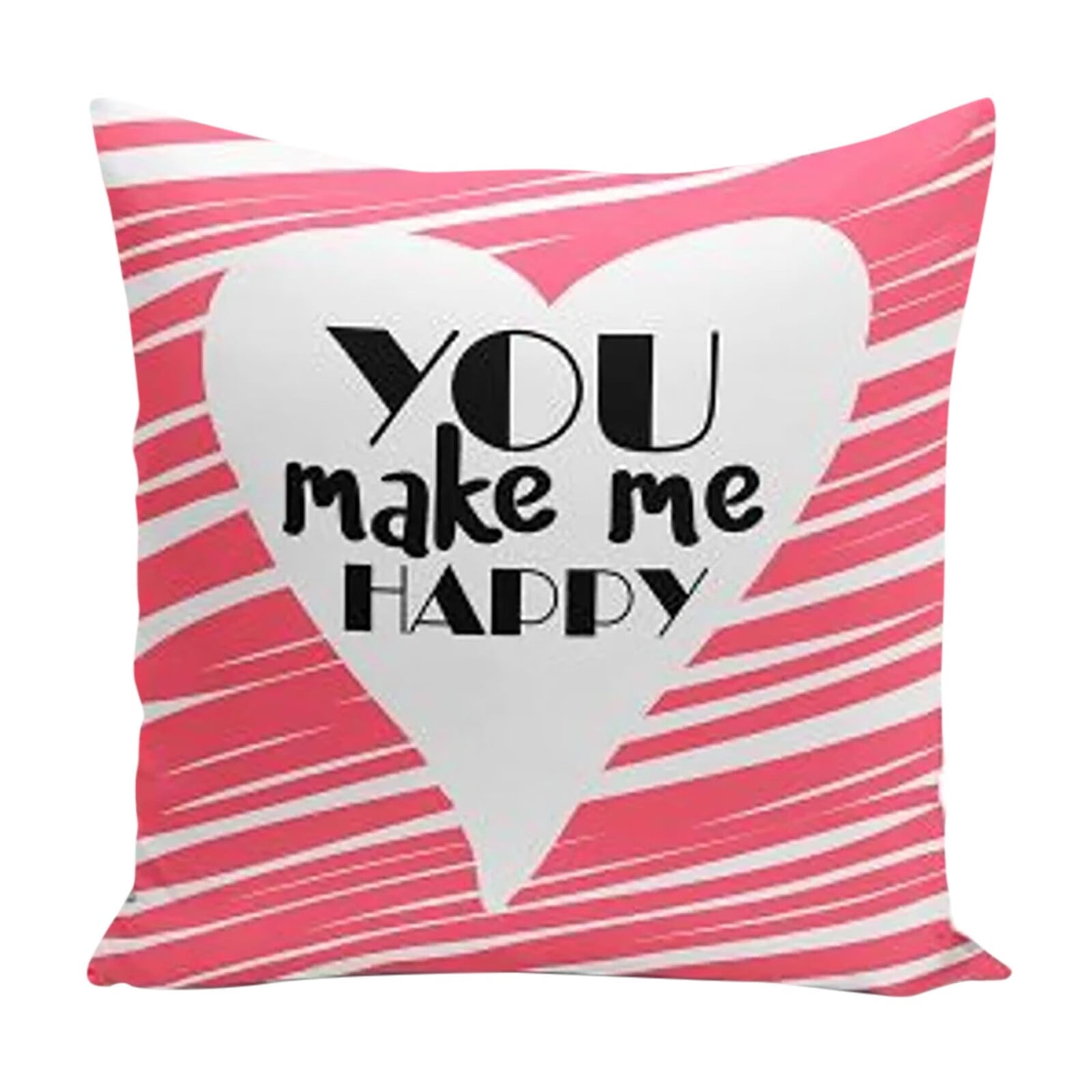 Mackneog Valentine's Day Pillowcase Living Room Sofa Bedroom Decoration