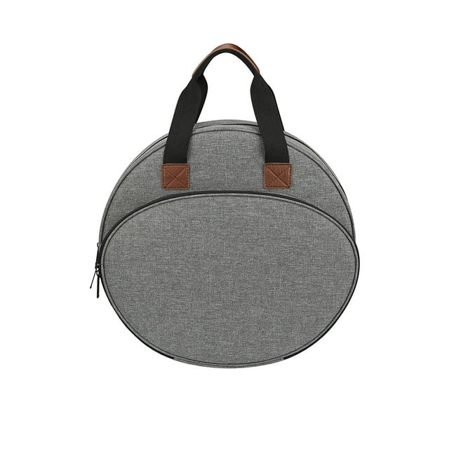 Guardoinrt AssortedColor Double Layer Round Project Bag For Embroidery sturdy. The soft texture Hoops Oxford Cloth Cross Stitch Bag