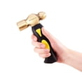 thumbnail image 4 of 1pc 16x9.2cm Brass Hammers with Plastic Handle Raw(Unplated), 4 of 5