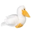 thumbnail image 4 of Wild Republic Pelican White, Cuddlekins, Stuffed Animal, 12 Inches, Gift for Kids, Plush Toy, Fill is Spun Recycled Water Bottles, 4 of 5