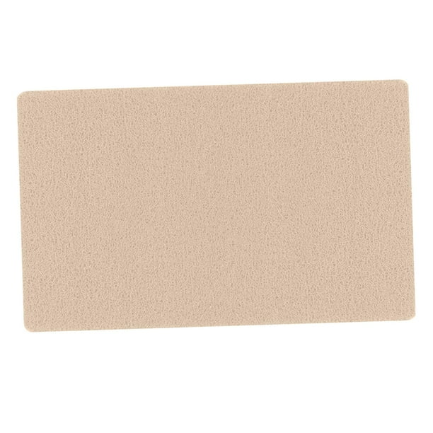Alfombrilla de baño antideslizante para bañera, tracción, antideslizamiento, larga, 5 pulgadas, impermeable Beige