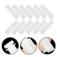 thumbnail image 3 of 20Pcs White Square Blind Parts Replacement for Homeowners and Handymen PP Material, 3 of 8