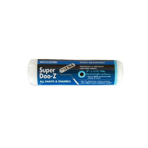Funda para rodillo de pintura Wooster R204-9, 9 pulgadas y 1/2 Nap