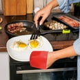 thumbnail image 4 of Easeky Silicone Heat Resistant Kitchen Gloves, Mini Oven Mitts for Cooking, Baking, Microwave, Non-Slip Grip Pot Holders for Hot Pans, Bbq, Air Fryer, 4 of 4
