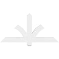 thumbnail image 2 of 48"W x 24"H x 2"D x 4"F, 12/12 Pitch, Redmond Architectural Grade PVC Gable Bracket, 2 of 8