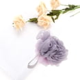 thumbnail image 5 of Unique Bargains Two Color Bath Shower Loofah Sponge 1 Pc Purple, 5 of 5