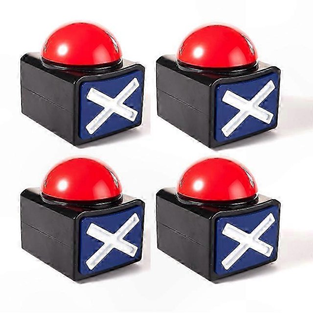 Interactive Kids Game Buzzers with Lights and Sounds, Recordable Electronic Classroom Buzzers for Fun Learning Activities