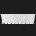 thumbnail image 3 of Curtain -Embroidery Half Screen Curtain Window Valance Roman Curtains for Kitchen Cafe(White), 3 of 7