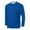 Blue, variant on asjyhkr Mens Undershirts Crew Neck Long Sleeve Mesh Breathable Pullover Lightweight Workout Gym Running Tops