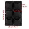 thumbnail image 3 of Transform Your Outdoor Space with 1pc Wall Mounted Vertical Planter - Perfect for Tomatoes, Strawberries, Vegetables, Fruits, and Flowers!, 3 of 5