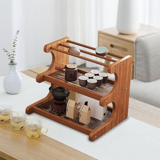 Desktop Shelf Multi Layer Water Cup Cosmetic Small Storage Rack Office Desk Workstation Organizing Layered Display Shelf