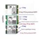 thumbnail image 3 of WiFi Wireless Card Extension Adapter Protection Card for A+E Key E-Key M.2 NGFF Multi-Functional Net, 3 of 5