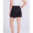 thumbnail image 4 of Real Essentials 3 Pack: Women’s Cotton French Terry Shorts Pockets - Casual Athletic Lounge (Available In Plus), 4 of 7