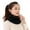 Black, variant on Soumake Women Winter Scarf Thick Knitted Warm Solid Color Windproof Elastic Anti shrink Soft Lightweight Washable Neck Heat Retention Neck Warp Neck Warmer