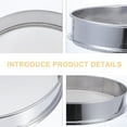thumbnail image 4 of BRIGHTFUFU Flour Sieve for Baking Stainless Steel Filtering for Cooking 1Pack, 4 of 8
