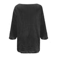 thumbnail image 6 of UJNDER Swimsuit Coverup Womens Summer Openwork Sleeveless Beach Tunic Knit Top Casual Cover Ups Loose Fit Breezy Outwear Black S, 6 of 6