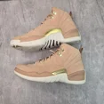 thumbnail image 5 of Ni - ke Air Jordan 12 Retro Sneakers Womens 8 Tan Suede Gold Athletic Streetstyle Shoes, 5 of 5