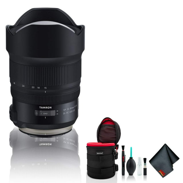 Tamron SP 15-30mm f/2.8 Di VC USD G2 Objectif pour Nikon F (Modèle International) - Ensemble de Luxe