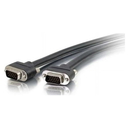 UPC: 0757120502111 | C2G 50211 VGA Cable – Select VGA Video Cable M/M In-Wall CMG-Rated Black (3 Feet 0.91 Meters)