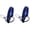 Black Blue, variant on Jinswick Water Bottle Handle Strap for Outdoor Camping Water Bottle Water Bottle Handle Strap Paracord Handle with Safety Paracord Handle Carabiner Water Bottle Holder Lanyard,Water Accessories 2Pack