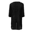 thumbnail image 7 of Long Cardigans for Women Lightweight Kimono for Casual Elegant Solid 3/4 Sleeve Open Front Blouse Tops Beach Cover Ups Kimono Cardigan, 7 of 7