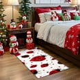thumbnail image 5 of YIMEIS Flannel printed area floor mats, kitchen decorative mats, door mats, and bedroom bathroom carpet mats Love ladybug pattern 15.7'' x 23.6''+19.7'' x 31.5''+17.7'' x 47.2'', 5 of 10
