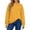 Yellow, variant on qafoshin Plus Size Sweatshirts for Women Oversized Pullover Long Sleeve Tops Crew Neck Basic Daily Tops