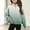 Green, variant on ATOGUTA Sweatshirt for Kids Half Zipper Fleece Pullover Crop Tops for Teen Girls Long Sleeve Sweater Thumb Hole Pink, 5T-14