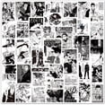 thumbnail image 2 of Pegatinas One Piece One Piece de anime mixto en blanco y negro, 100 unidades, 2 of 2
