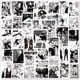 thumbnail image 2 of Pegatinas One Piece One Piece de anime mixto en blanco y negro, 100 unidades, 2 of 2
